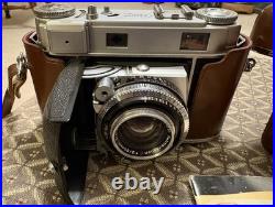 Vintage 1950s Kodak Retina IIIc Camera Scheneider Lens F2/50mm Plus AGFA Flash Vintage 1950s Kodak Retina IIIc Camera Scheneider Lens F2/50mm Plus AGFA Flash