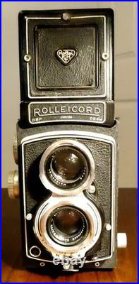 Vintage 1953-54 Rolleicord IV Franke & Heidecke DBP DBGM Twin Lens Reflex Camera