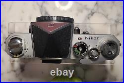 Vintage 1968 Nikon F 35mm Film SLR Camera with Prism Finder Made in Japan