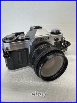 Vintage 1970's Canon AE-1 35mm Camera 50mm FD 11.8 Lens