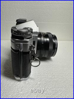 Vintage 1970's Canon AE-1 35mm Camera 50mm FD 11.8 Lens