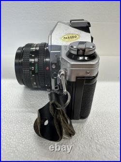 Vintage 1970's Canon AE-1 35mm Camera 50mm FD 11.8 Lens