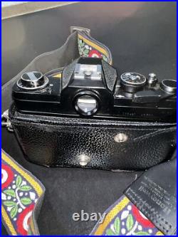 Vintage 1970s GAF L-17 35mm Camera with Chinon Lens 11.7 55mm & Protective Case