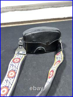 Vintage 1970s GAF L-17 35mm Camera with Chinon Lens 11.7 55mm & Protective Case