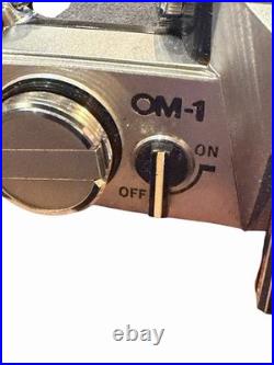 Vintage 1970s Olympus OM-1 Film Camera + Lens & Case Working Vintage 1970s Olympus OM-1 Film Camera + Lens & Case Working