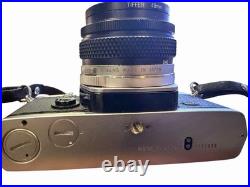 Vintage 1970s Olympus OM-1 Film Camera + Lens & Case Working Vintage 1970s Olympus OM-1 Film Camera + Lens & Case Working