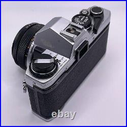 Vintage 1979 Olympus OM10 Single Lens Reflex SLR 35mm Film Camera with 55mm Lens