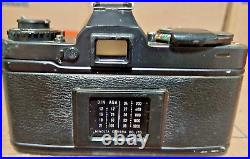 Vintage 1980's Minolta XD-11 35mm SLR Film Camera with lens 28-85mm