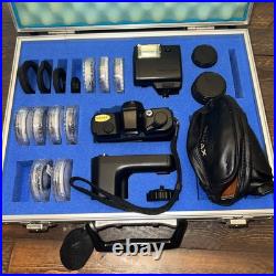 Vintage 1980s Pentax Asahi Auto 110 Camera Kit And Case Untested Take A L@@k