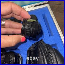 Vintage 1980s Pentax Asahi Auto 110 Camera Kit And Case Untested Take A L@@k