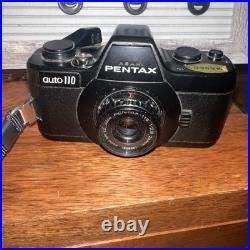 Vintage 1980s Pentax Asahi Auto 110 Camera Kit And Case Untested Take A L@@k Vintage 1980s Pentax Asahi Auto 110 Camera Kit And Case Untested Take A L@@k