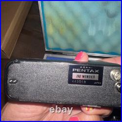 Vintage 1980s Pentax Asahi Auto 110 Camera Kit And Case Untested Take A L@@k Vintage 1980s Pentax Asahi Auto 110 Camera Kit And Case Untested Take A L@@k