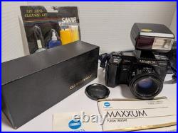 Vintage 1985 Minolta Maxxum 7000AF 35mm Film Camera with 50 mm Lens Kit with Bag