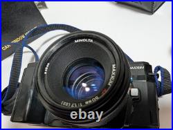 Vintage 1985 Minolta Maxxum 7000AF 35mm Film Camera with 50 mm Lens Kit with Bag Vintage 1985 Minolta Maxxum 7000AF 35mm Film Camera with 50 mm Lens Kit with Bag
