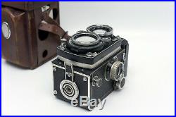 Vintage 2.8D ROLLEIFLEX TLR CAMERA with Zeiss Planar 80mm f2.8 Lens & CASE