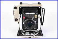 Vintage 2x3 Linhof Technika Camera With Nikkor 105mm F/3.5 Lens BG