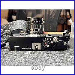 Vintage 35mm Zeiss Ikon ZM 35mm Film Camera & Leica 50mm f2 Lens