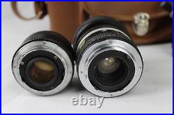 Vintage 35mm camera lot Yashica FR 1 I manual pictures lenses case strap lot