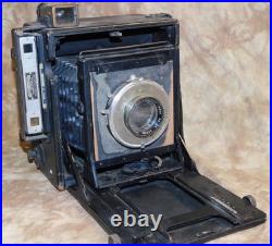 Vintage 4x5 Graflex camera with No. 32 Kodak Lens, Holders & Case Vintage 4x5 Graflex camera with No. 32 Kodak Lens, Holders & Case