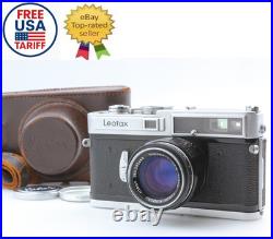Vintage 500 unit? N. MINT? LEOTAX G Topcor Film Camera S 5cm F1.8 Lens From JAPAN