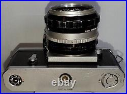 Vintage 66-67 Nikon F Photomic 35mm Camera 50mm f1.4 Lens Outfit Free Shipping