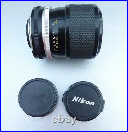 Vintage 70s 80s Nikkor / Nikon A I3.5 f43 86mm Zoom Camera Lens Medium Japan