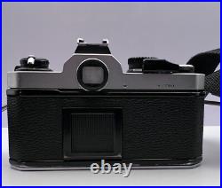 Vintage ALL NIKON PACKAGE -FM2 35mm Camera-Zoom Nikkor 35-105mm Lens-MD-12 Motor