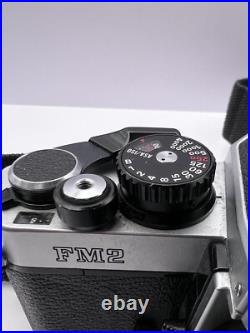 Vintage ALL NIKON PACKAGE -FM2 35mm Camera-Zoom Nikkor 35-105mm Lens-MD-12 Motor