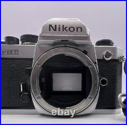 Vintage ALL NIKON PACKAGE -FM2 35mm Camera-Zoom Nikkor 35-105mm Lens-MD-12 Motor