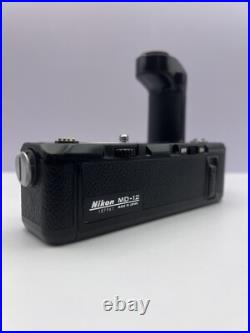 Vintage ALL NIKON PACKAGE -FM2 35mm Camera-Zoom Nikkor 35-105mm Lens-MD-12 Motor