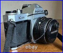 Vintage ASAHI PENTAX K1000 35mm SLR Film Camera with Smc 12 50mm Manual Lens