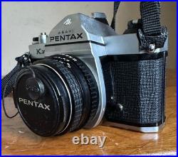 Vintage ASAHI PENTAX K1000 35mm SLR Film Camera with Smc 12 50mm Manual Lens