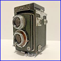 Vintage Accuraflex Twin Lens Box Camera TLR Accurar Anastigmat 13.5 Lens Japan