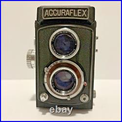 Vintage Accuraflex Twin Lens Box Camera TLR Accurar Anastigmat 13.5 Lens Japan