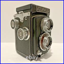 Vintage Accuraflex Twin Lens Box Camera TLR Accurar Anastigmat 13.5 Lens Japan