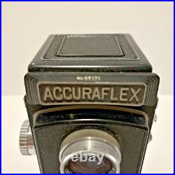 Vintage Accuraflex Twin Lens Box Camera TLR Accurar Anastigmat 13.5 Lens Japan
