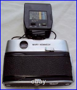 Vintage Agfa OPTIMA II S Prontormator 35mm Film Camera with128/45 Lens & Flash