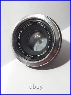 Vintage Aires Camera Tokyo H Coral Lens f-4.5cm 11.9