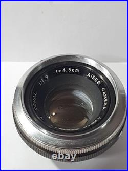 Vintage Aires Camera Tokyo H Coral Lens f-4.5cm 11.9