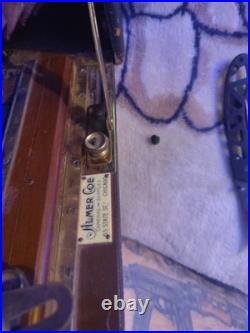 Vintage Almer Coe Folmer Schwing Camera With A 18 In Bausch& Lomb 1897 Lens