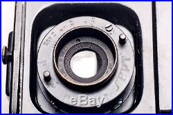 Vintage Andre Debrie Sept 35 Film Camera Paris Anastigmat Lens Optis F=50mm