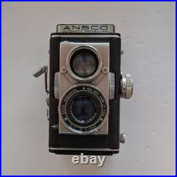 Vintage Ansco Automatic Reflex TLR Camera f/3.5 Ansco Anastigmat Lens USA