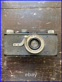 Vintage Antique Leica 1A Film Camera with 50mm Leitz Lens 1929 Rare Collectible