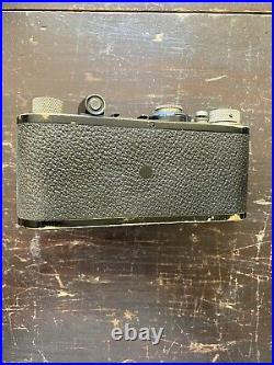 Vintage Antique Leica 1A Film Camera with 50mm Leitz Lens 1929 Rare Collectible