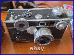 Vintage Argus C3 Camera (2) Brick 35mm /Light Meter + Soligor 135mm Lens + Cases Vintage Argus C3 Camera (2) Brick 35mm /Light Meter + Soligor 135mm Lens + Cases