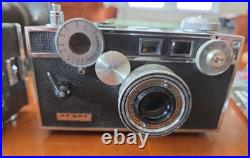 Vintage Argus C3 Camera (2) Brick 35mm /Light Meter + Soligor 135mm Lens + Cases Vintage Argus C3 Camera (2) Brick 35mm /Light Meter + Soligor 135mm Lens + Cases