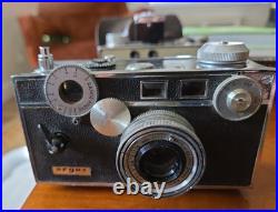 Vintage Argus C3 Camera (2) Brick 35mm /Light Meter + Soligor 135mm Lens + Cases Vintage Argus C3 Camera (2) Brick 35mm /Light Meter + Soligor 135mm Lens + Cases
