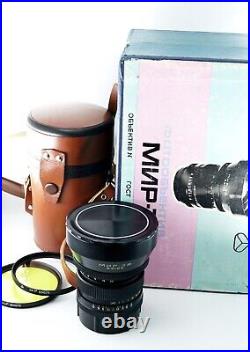 Vintage Arsenal Mir-3V 65mm f3.5 lens for Kiev 88 and Salut medium format camera