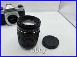 Vintage Asahi Pentax K1000 35mm Camera Pentax With Takumar Bayonet 135mm Lens