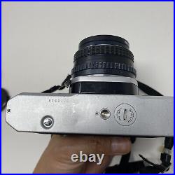 Vintage Asahi Pentax K1000 35mm SLR Film Camera With Pentax-A SMC 12 50mm Lens